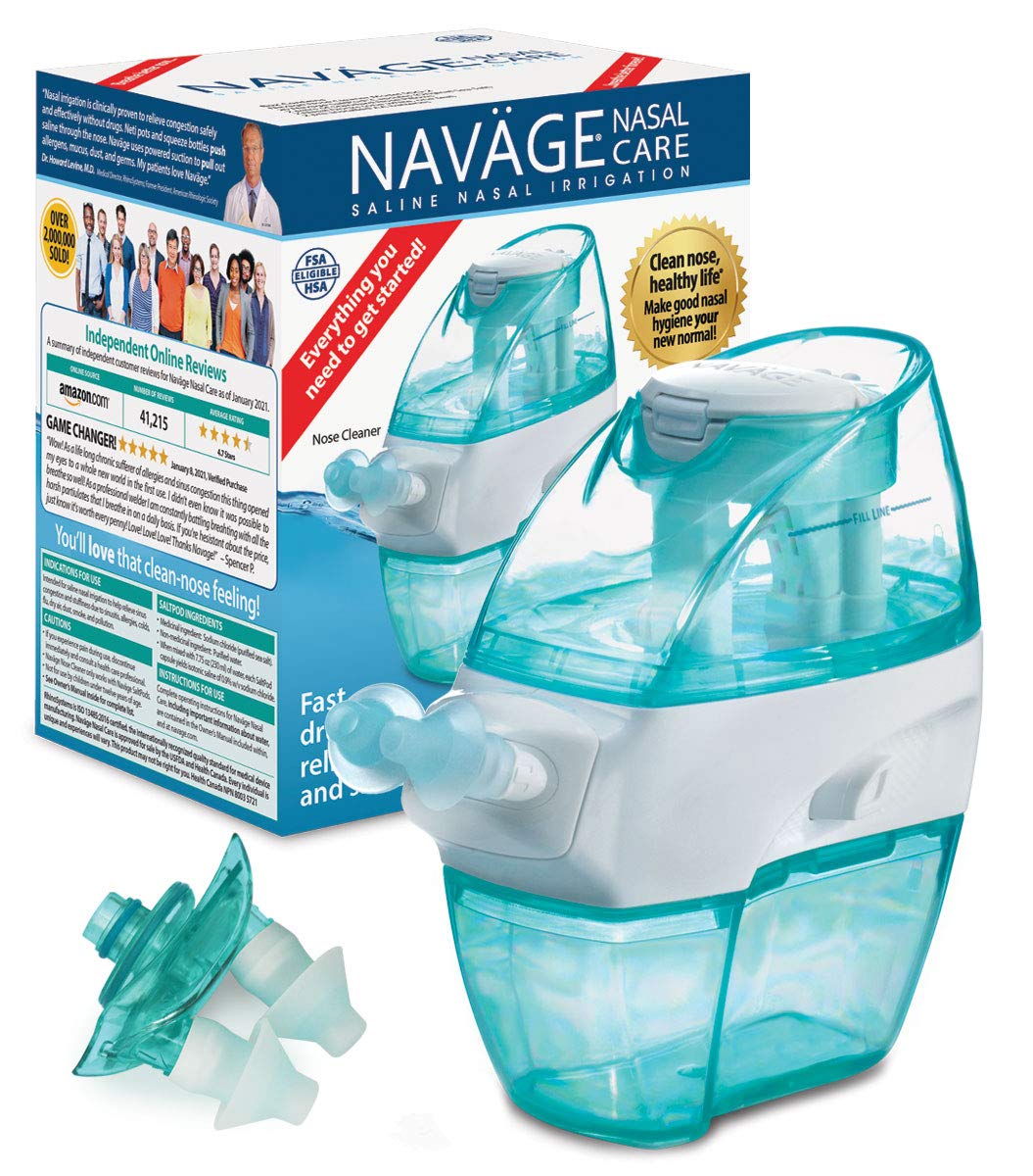 Buy Naväge Nasal Irrigation MultiUser Bonus Pack Navage Nose Cleaner