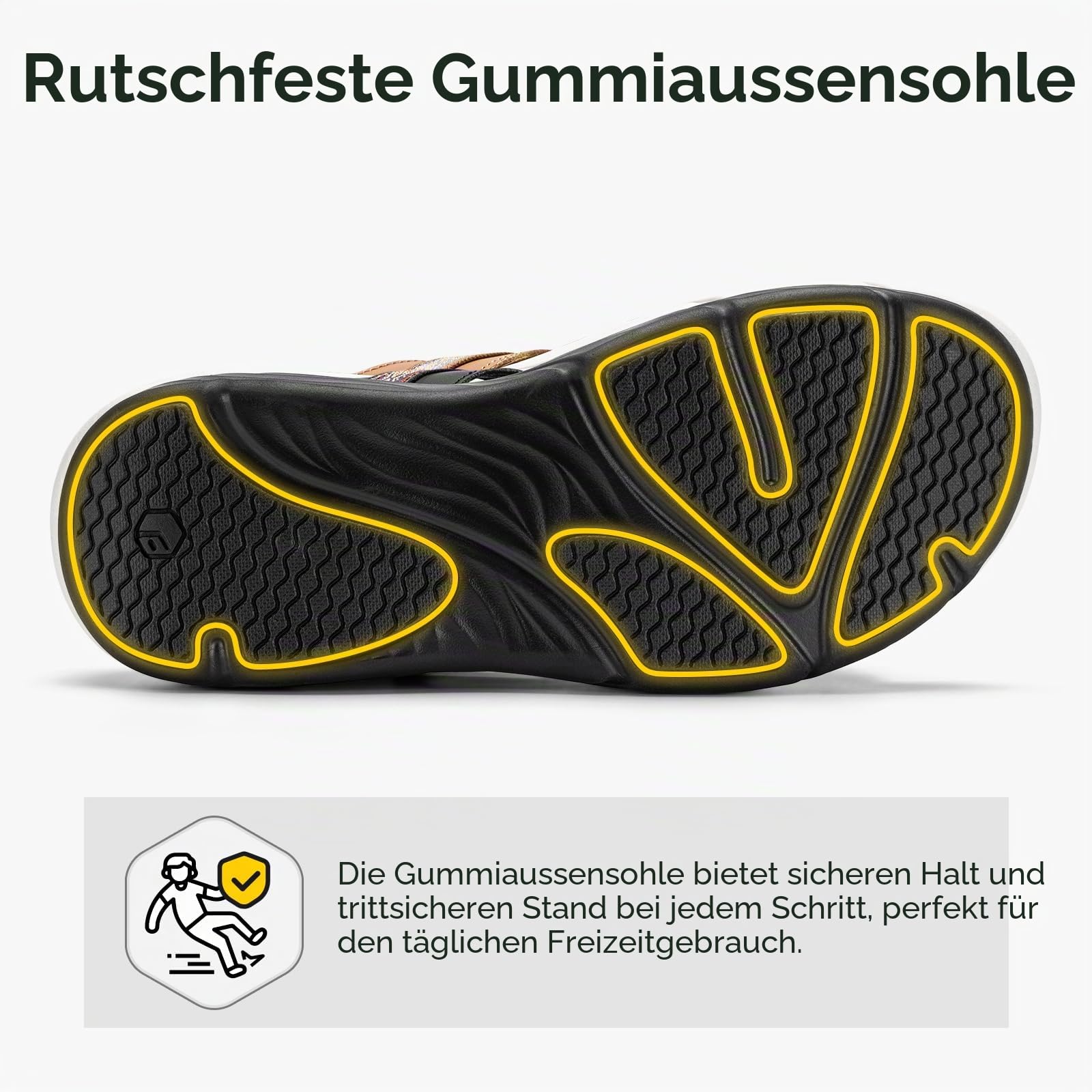 FitVille Weit Sandalen Damen Sommer Bequeme Atmungsaktiv Plateausandalen mit Verstellbarer Klettverschluss Hausschuhe mit Fußgewölbeunterstützung Gr.35.5-42.5