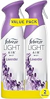 Febreze Air Effects Light Lavender Odor-Fighting Air Freshener Spray, 8.8oz Twin Pack for Home, Bathroom & Kitchen