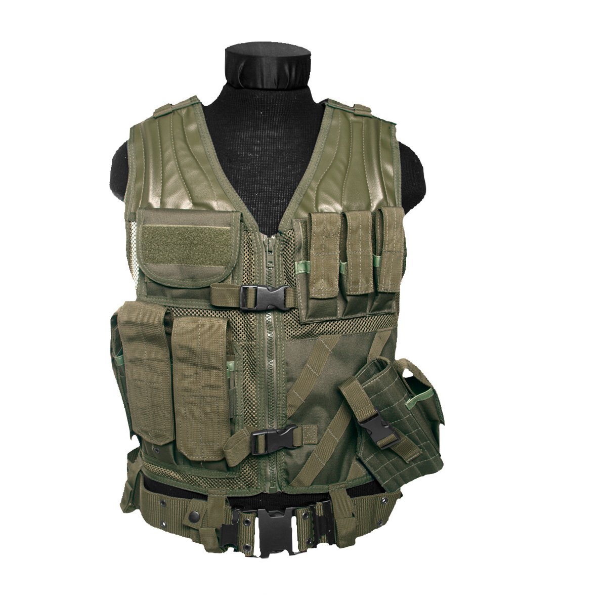 Mil-Tec Usmc Combat Vest Olive One Size