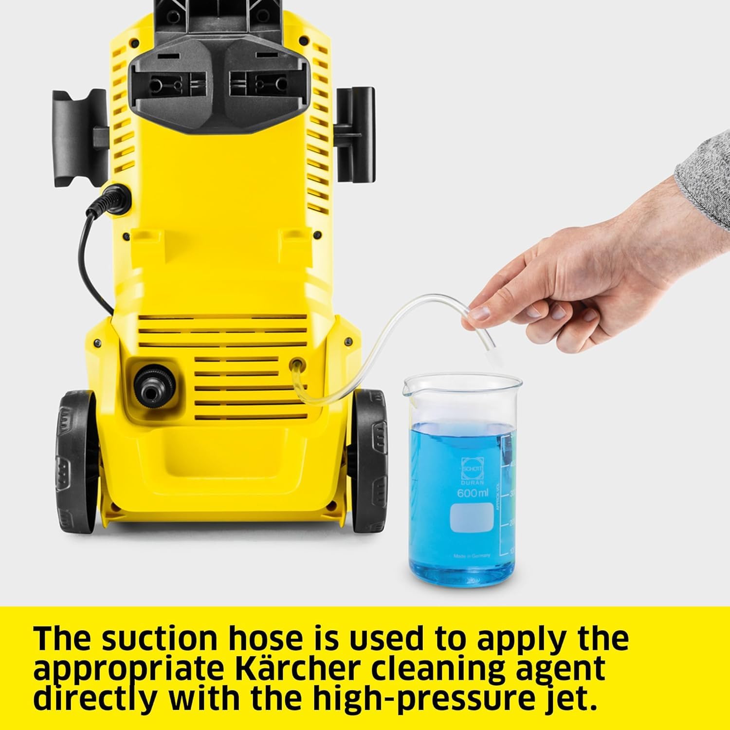 Kärcher idropulitrice K 2 Home, pressione: max. 110 bar, portata: 360 l/h, superficie: 20 m²/h, peso: 4,2 kg, pistola ad alta pressione, tubo ad alta pressione, Dirt Blaster, Home Kit