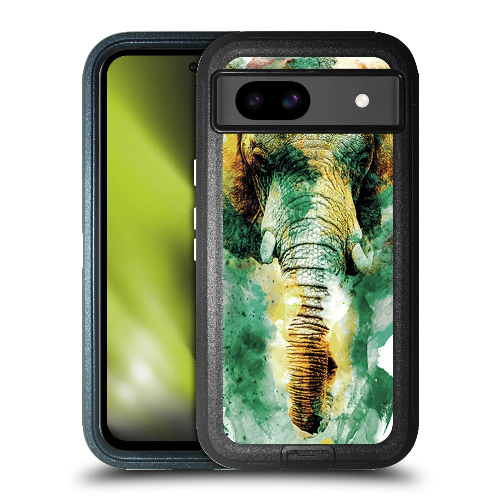 Étui antichoc Google Pixel 8a Riza Peker L'Afrique Sauvage - 8