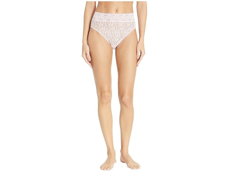 

Wacoal Halo Lace Hi-Cut Brief (Lilac Snow) Women's Underwear