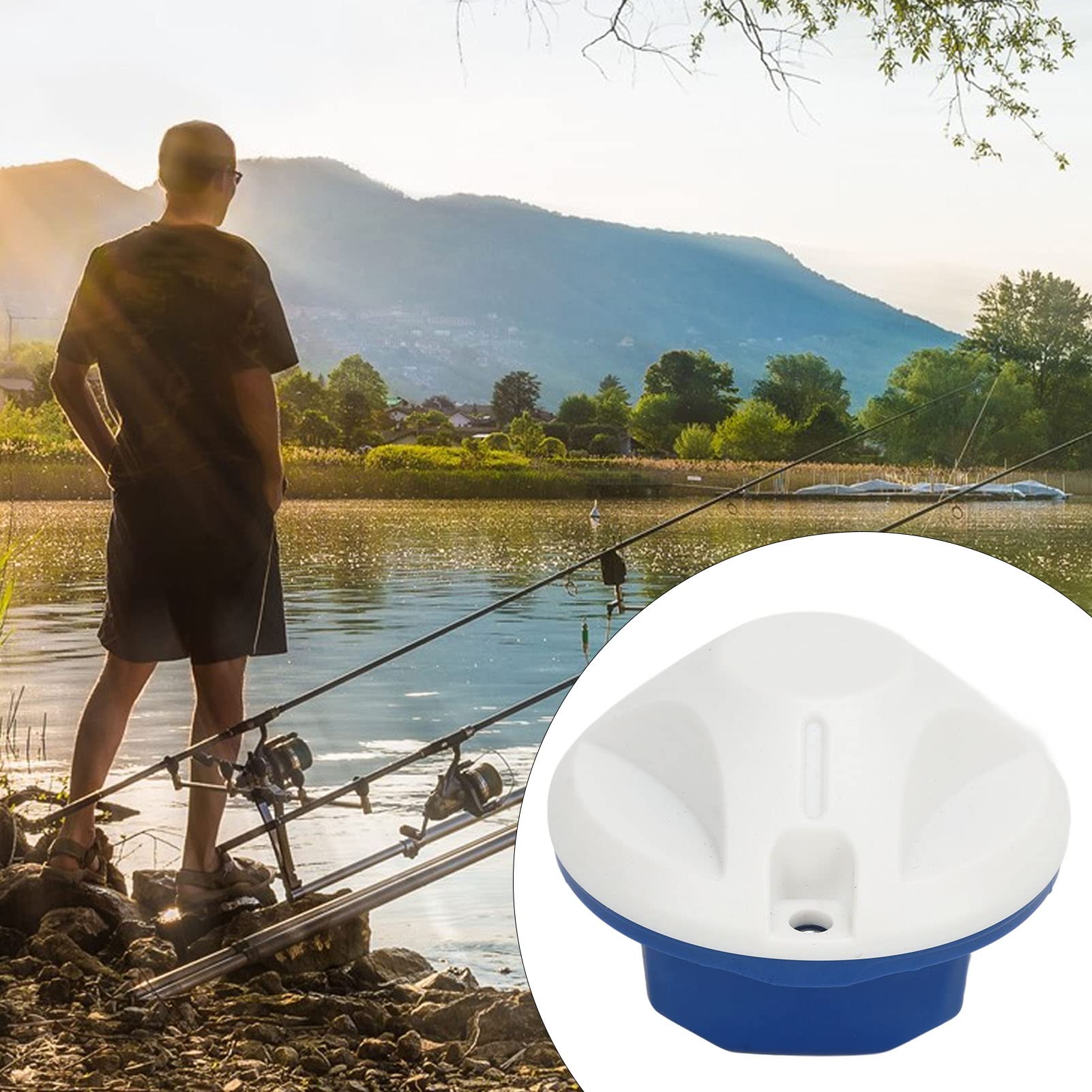 Tragbarer Fischfinder, Kabelloser Sonarsensor mit 23 Sprachen, 90-Grad-Erkennung für das Meeresangeln Im Ice Lake River