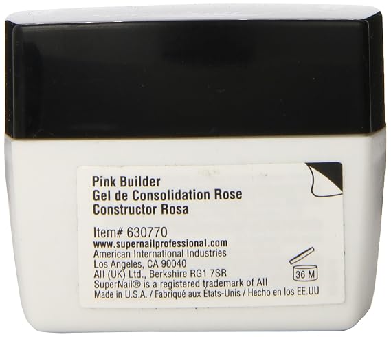 Supernail Pink Nail Gel, 2 Ounce