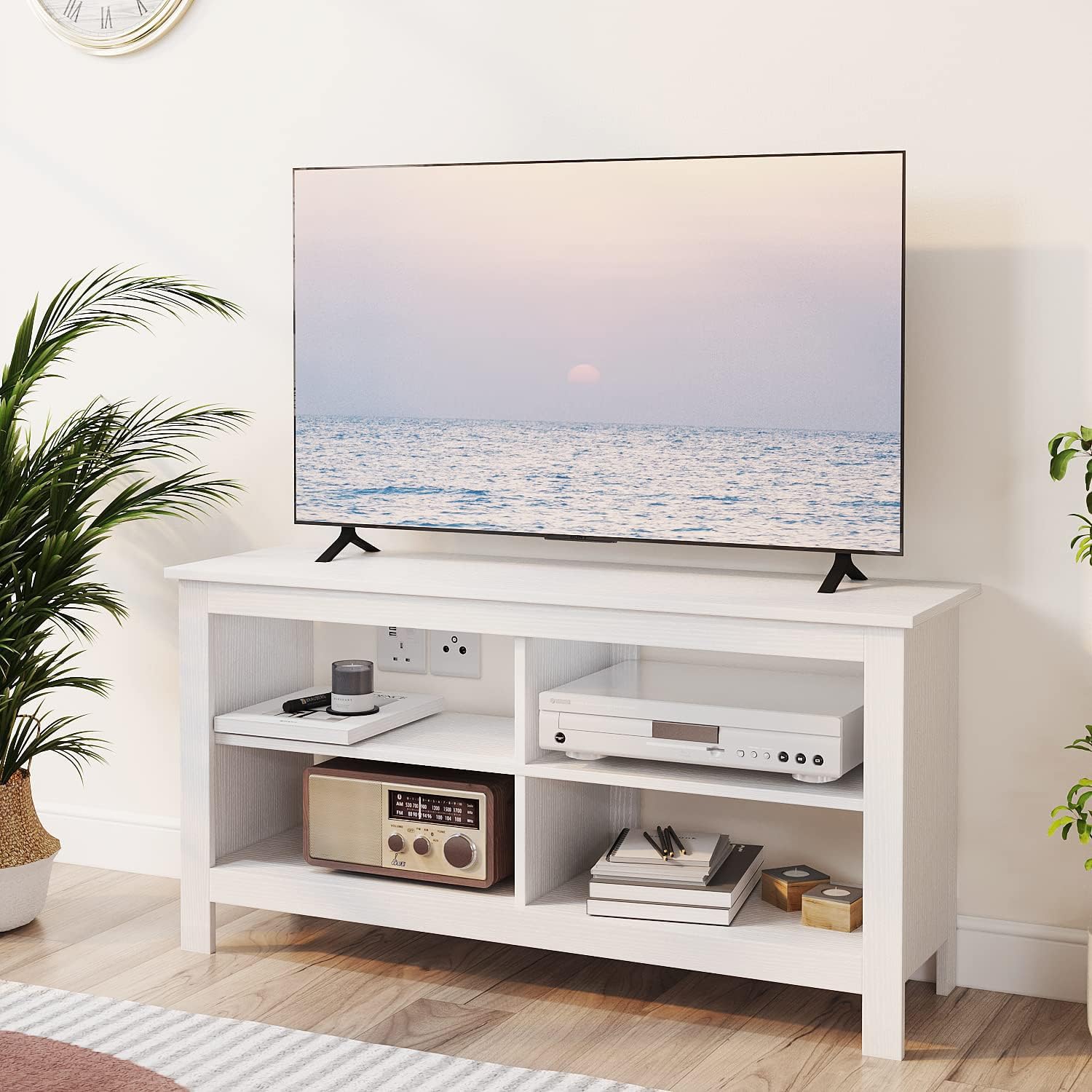 ID:G942669　テレビ台 Amazon.com: Gyger 43 Inches TV Stand,Mid Century Modern