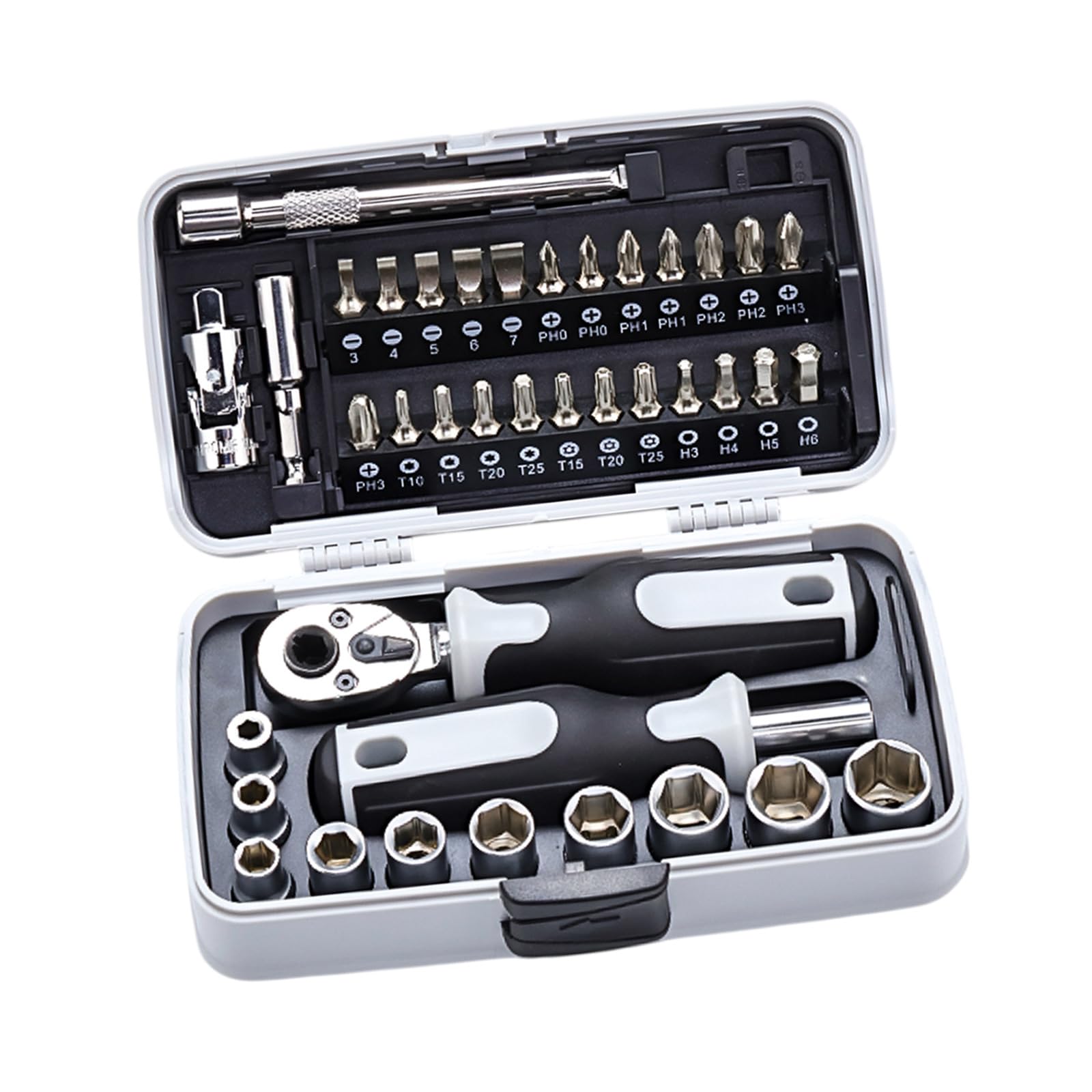 Rgybao Compact Ratcheting Screwdriver Wrench Tool Set With Ergonomic Design For Professional Technicians Multiple Applications Handle Tool Screwdriver Set