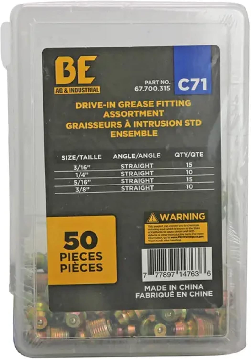 BE Kit Drivein Grease Fittings Standard Amazon.ca Electronics