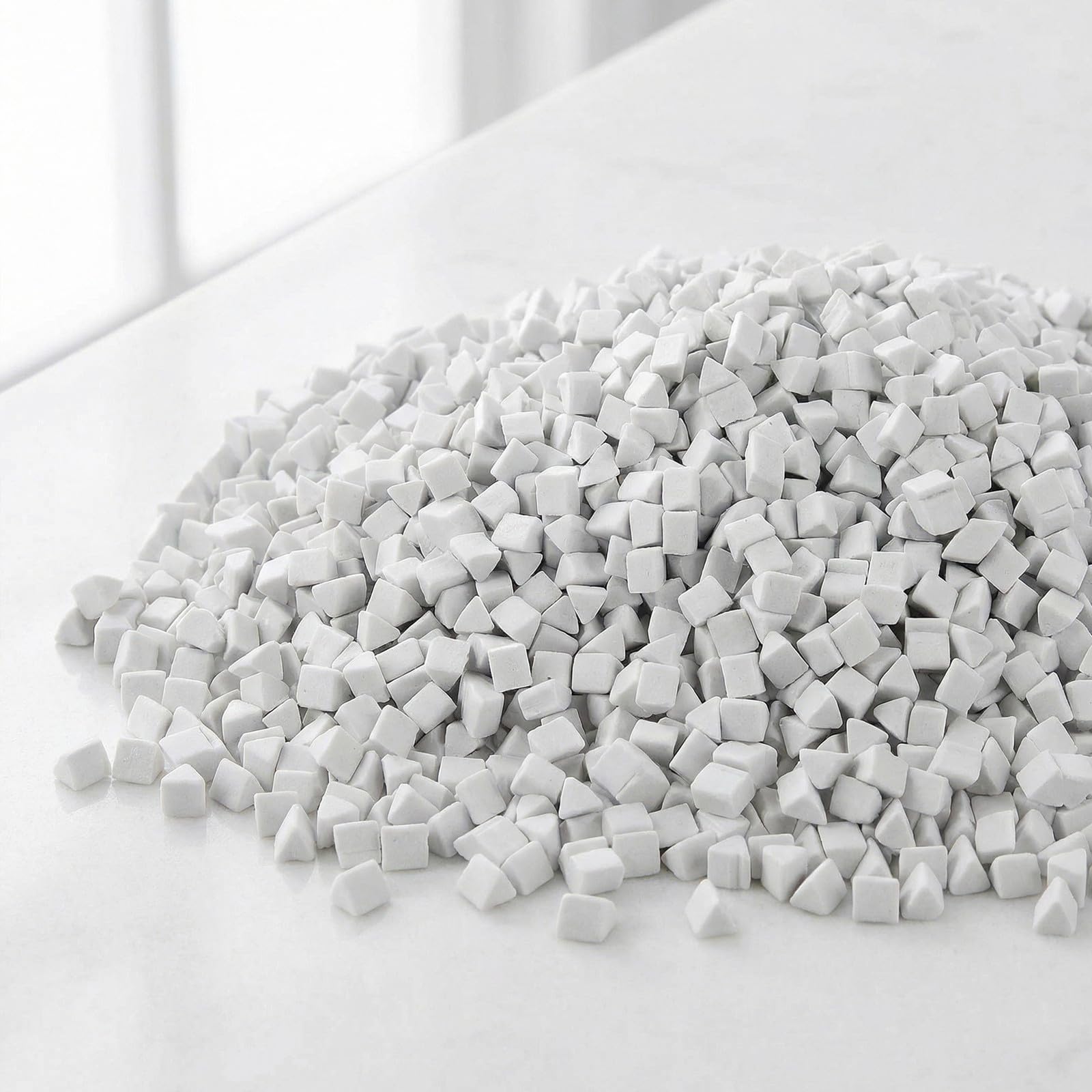 Dreieckiges Keramik Füllmaterial 4mm für Vibrationspolierer 1kg