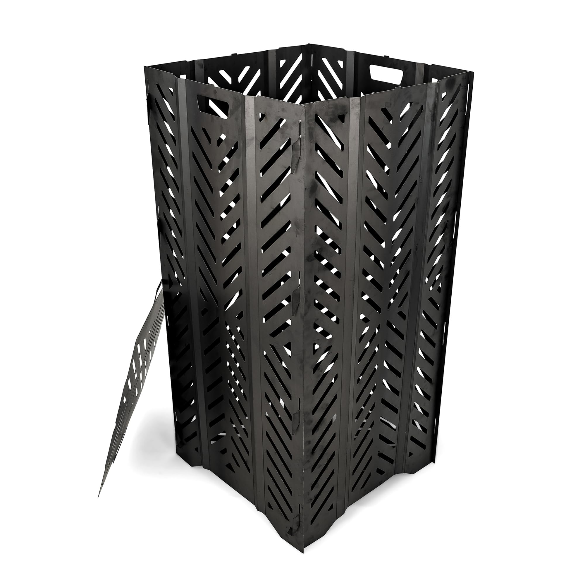 Camco 45 Inch Outdoor Steel Burn Bin