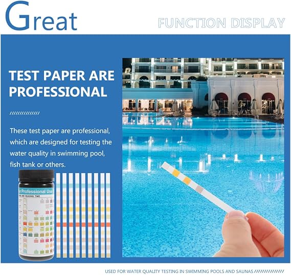 Ketone 100 Pcs for Home Use 10-in-1 Parameter Kit for Ketone Monitoring Easy Read Results