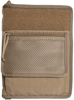 Tactical Leaderbook Cover System, Zippered, Fits notebooks from 9 x 6â€ up to 9.75 x 7â€, in Coyote Brown
