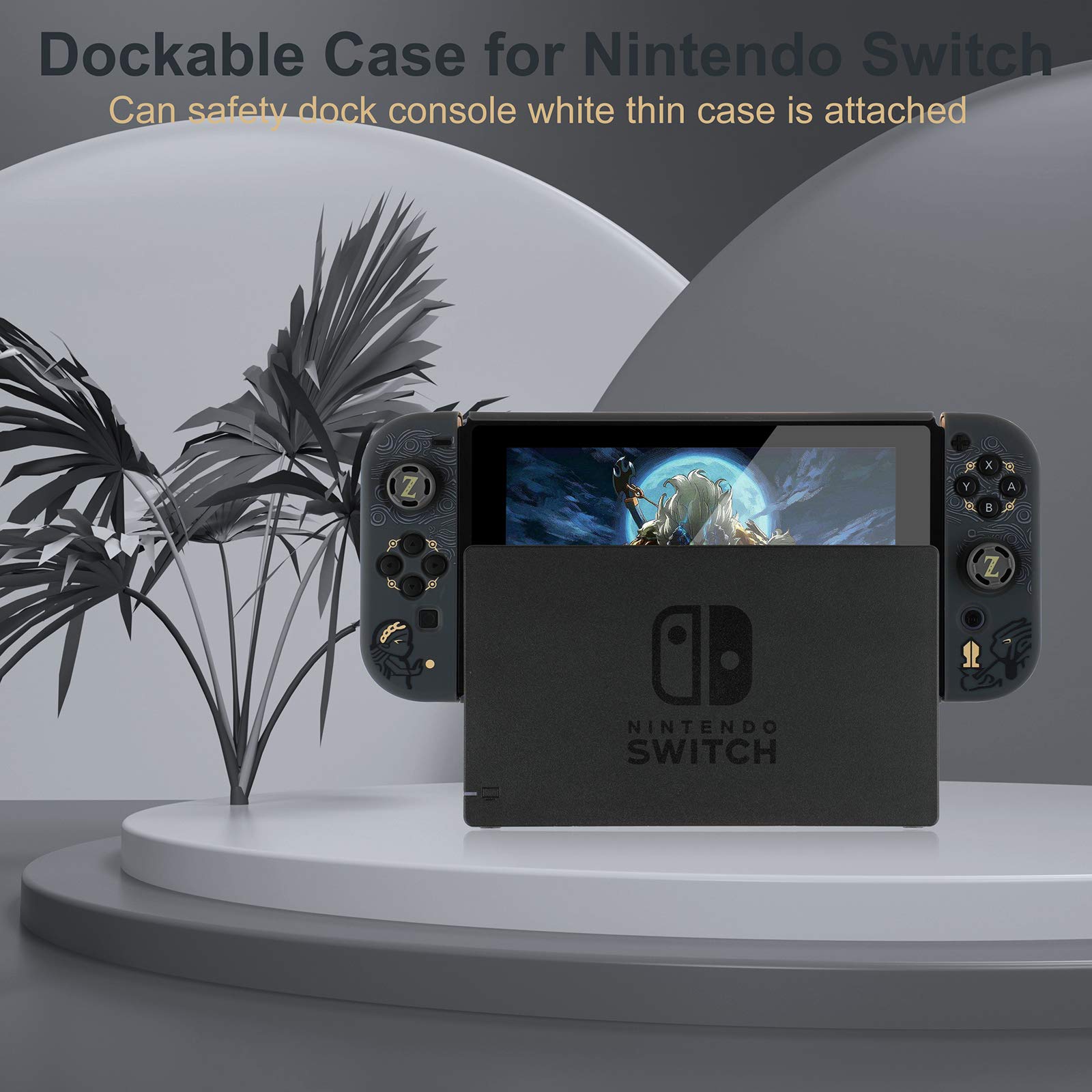 Amazon.co.jp: TFANY ドッキング可能ケース Nintendo Switch用 保護