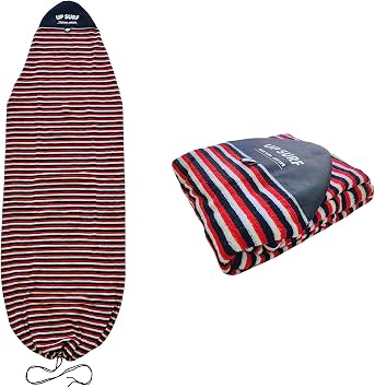 غطاء جورب لوح التزلج UPSURF مقاس 511 بوصة/61 بوصة/64 بوصة - غطاء جورب قصير أو لوح تزلج على الماء - حقيبة واقية خفيفة للوح التزلج الخاص بك