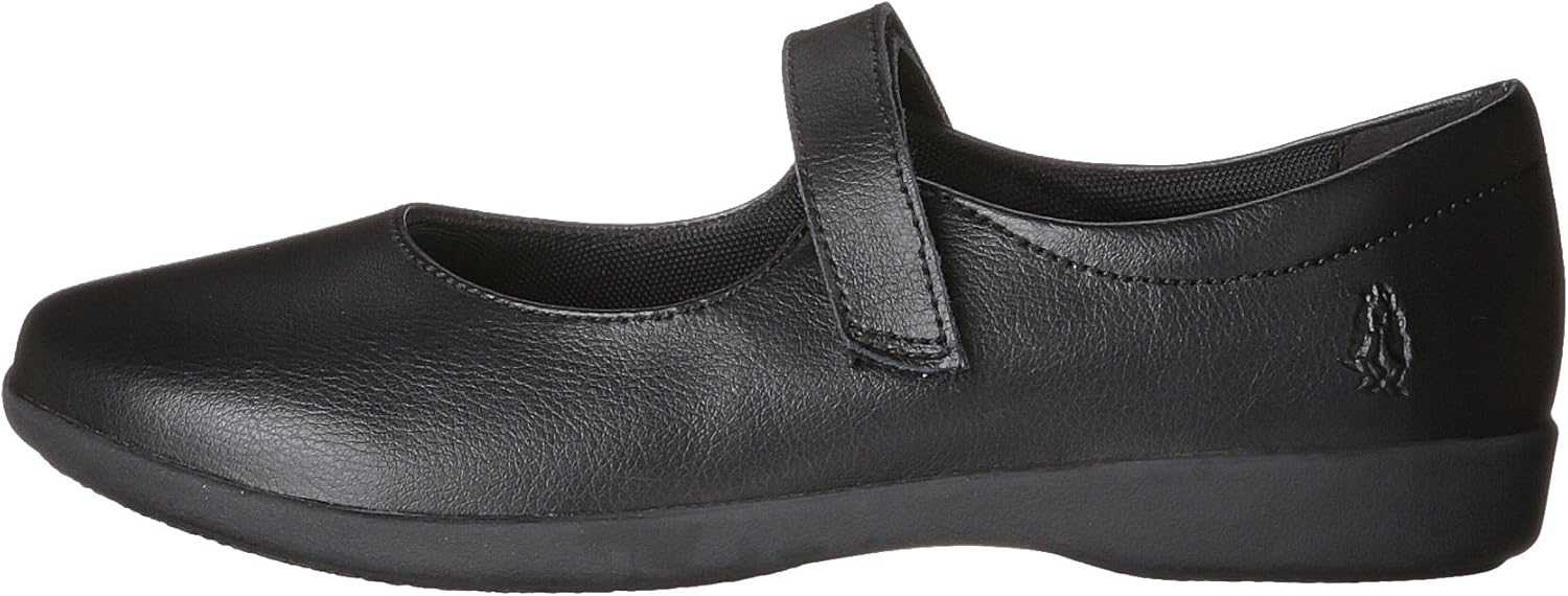  | Hush Puppies unisex child Lexi Mary Jane Flat, Black, 2 Big Kid US | Flats