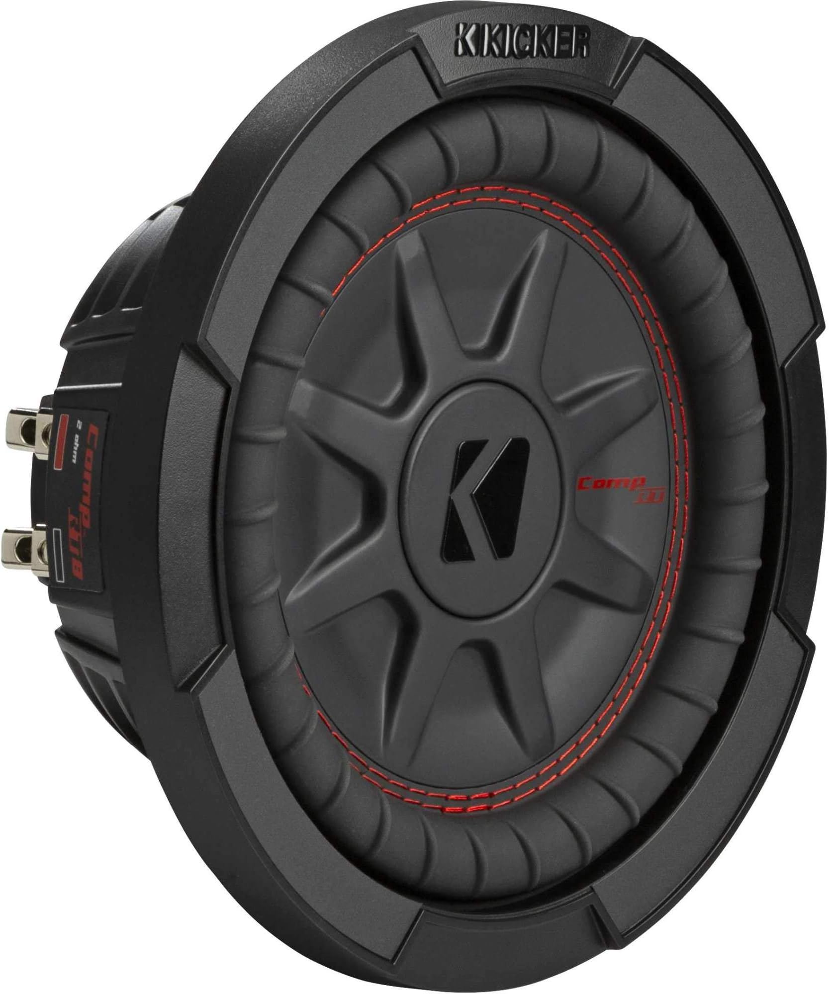 KICKER 48CWRT84 CompRT 8" DVC 4 Ohm Subwoofer