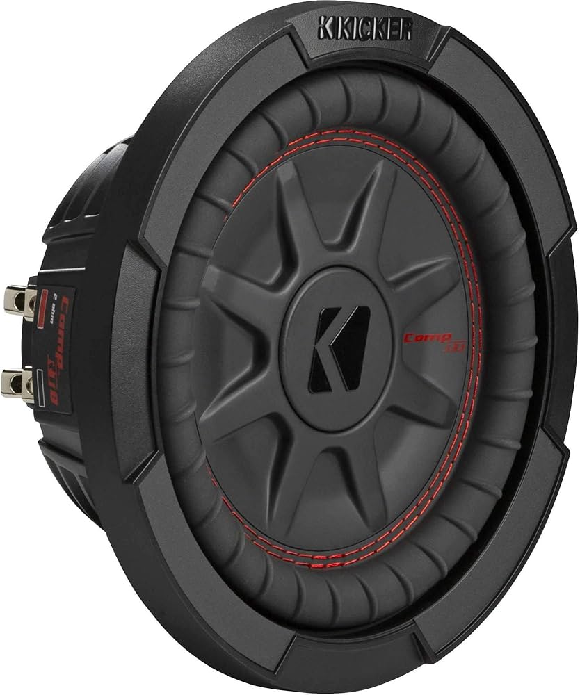 新品未使用　KICKER COMP RT8 サブウーハー Amazon.co.jp: KICKER CWRT8 1Ω サブウーファー : 車＆バイク