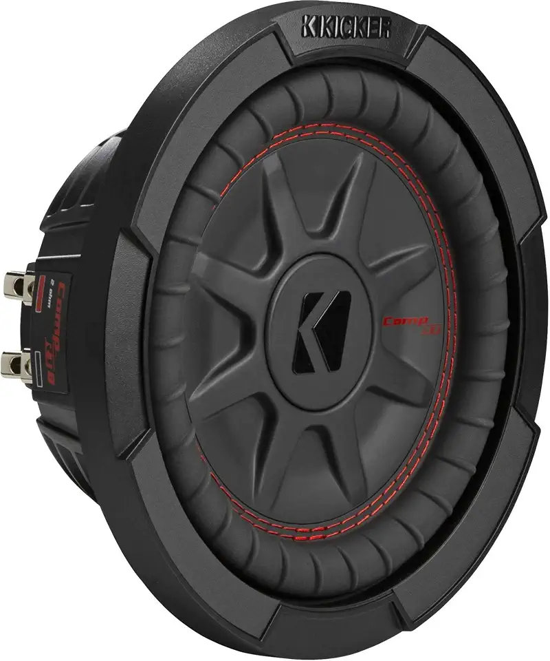 KICKER 48CWRT82 CompRT 8" Subwoofer, DVC, 2-ohm