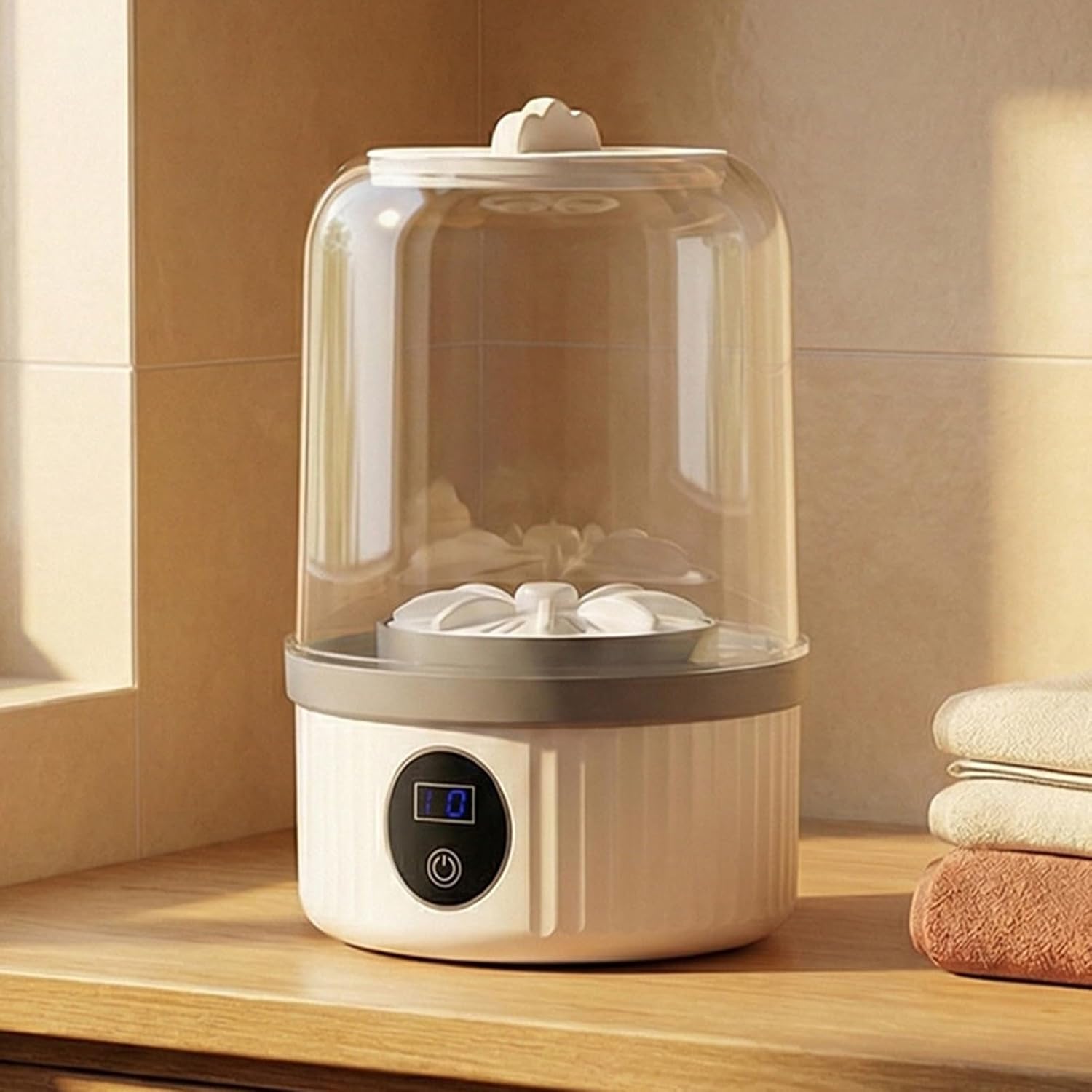 Portable Washer,Deep Cleaning Quiet Compact - Portable Clothes Washing Machines Underwear Washer,for Home Dorm Travel Hotel Outdoor Camping Laundry Underwear Bra Socks