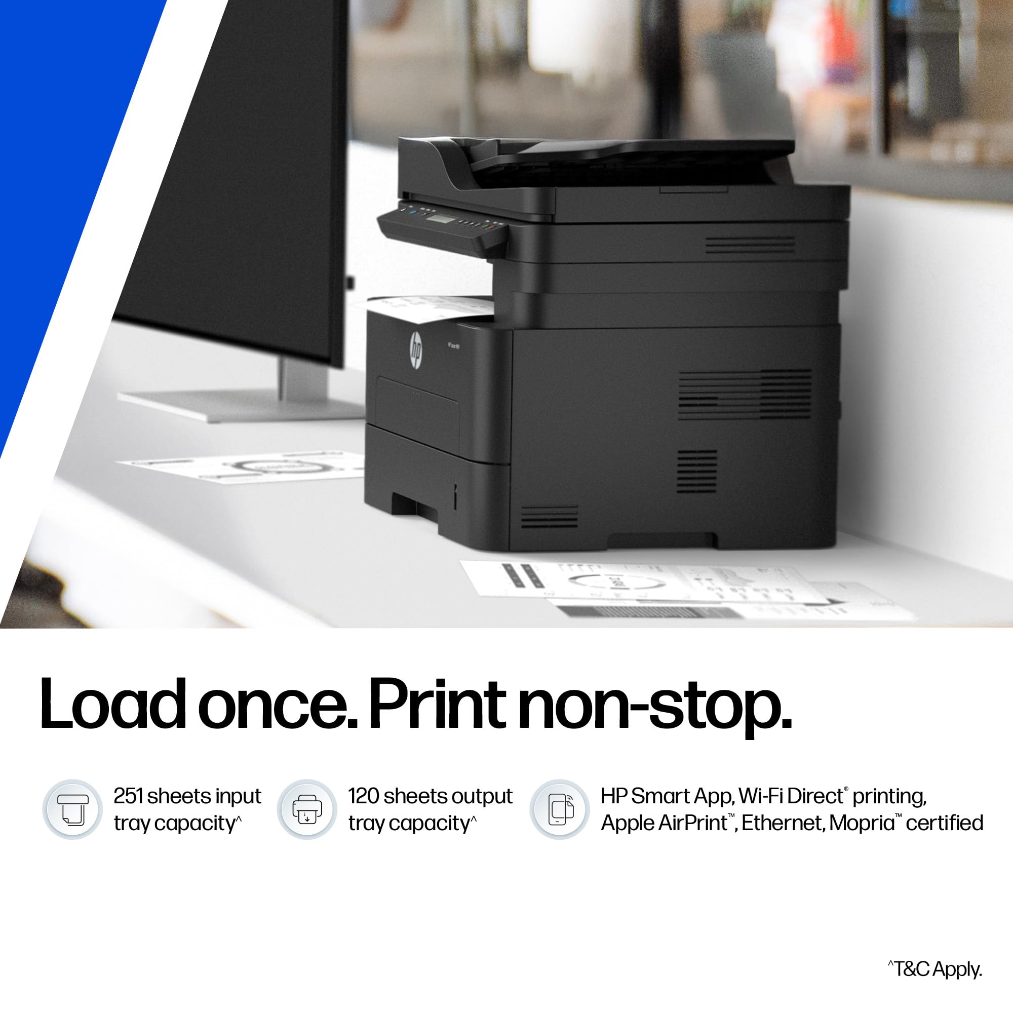 HP 323sdnw Auto Duplex WiFi Laser Printer (New Launch) with ADF, Print Scan Copy, LCD Display, 30 PPM, 256 MB Memory, Black — Amazon image 6