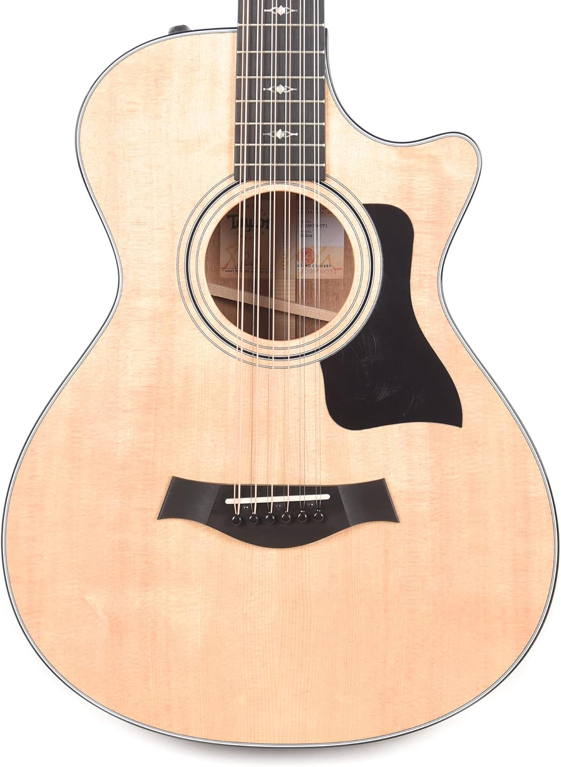 Taylor 352ce 12-string Acoustic-electric Guitar - Natural Sitka Spruce