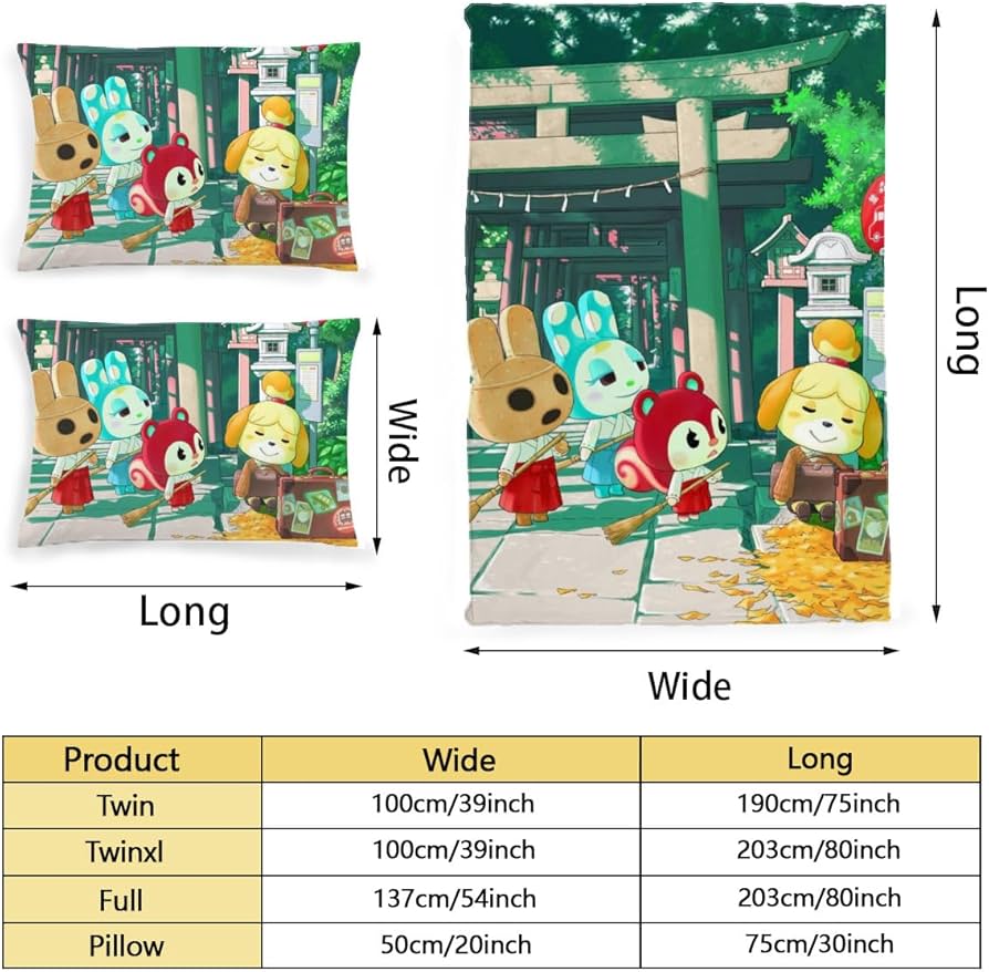 Amazon｜あつ森 あつまれ どうぶつの森 布団カバー 2点セット 寝具
