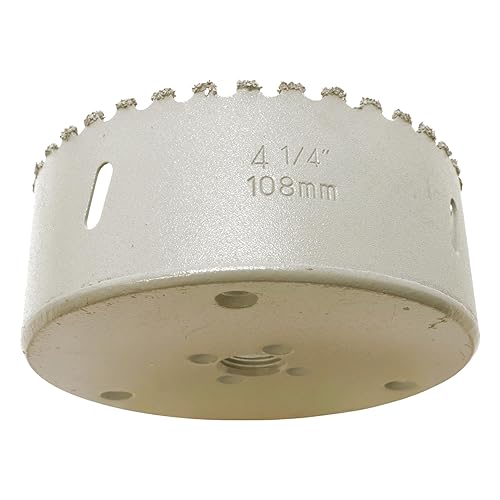 Miniatura 2 de Kit de sierra de carburo de 4 14 pulgadas, 4 14 pulgadas, iluminación empotrada, para paneles de yeso, sierra de carburo Sds Plus agujero con