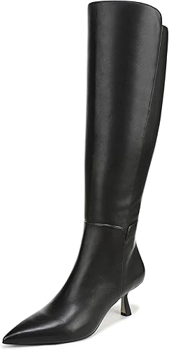 Sam Edelman Women's Taylin Knee High Boot Black Leather 10 M