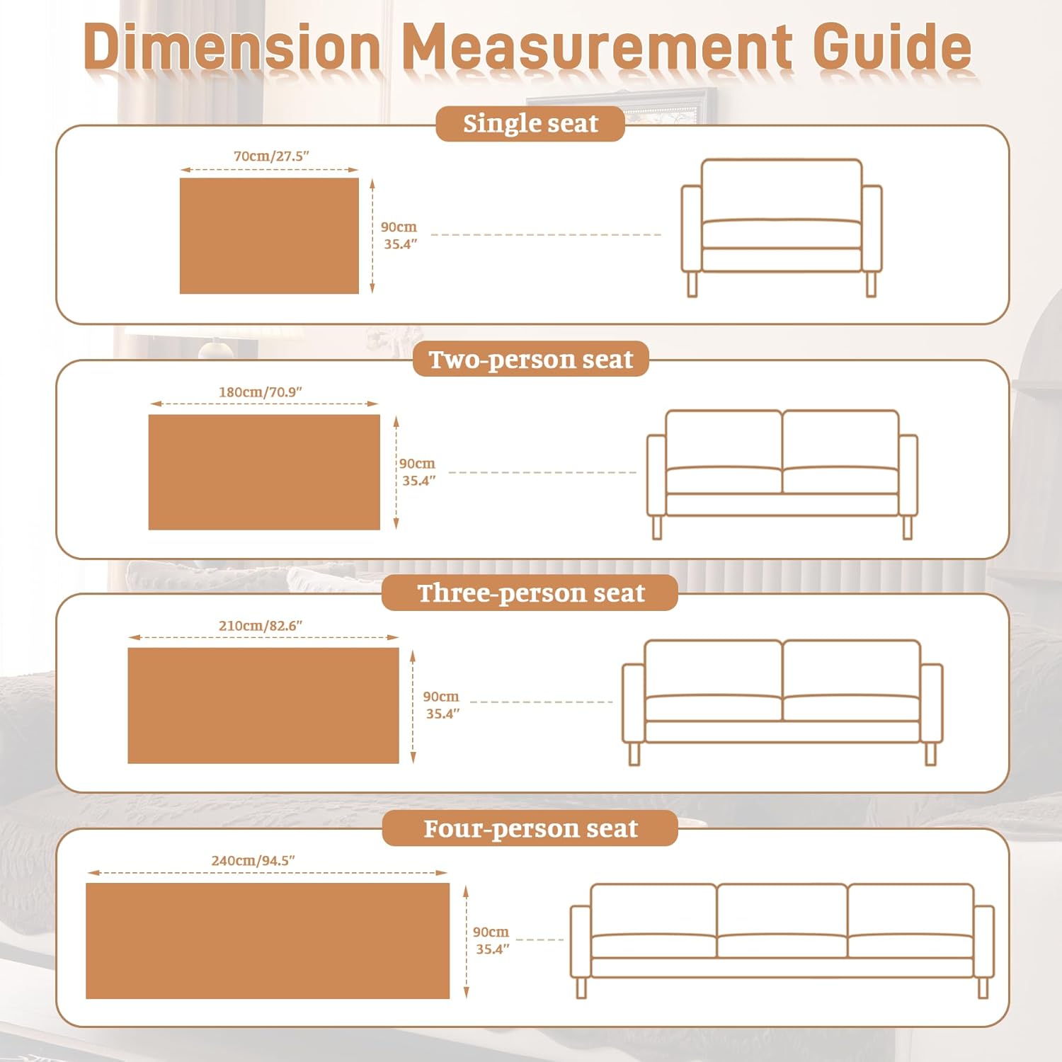Faux Fur Couch Cover for Sofa, Soft Warm Plush Sofa Couch Cover, Non Slip Sectional Slipcovers for L Shaped & 3 Cushion Couch, Washable Furniture Protector for Kids & Dogs Only 1PC