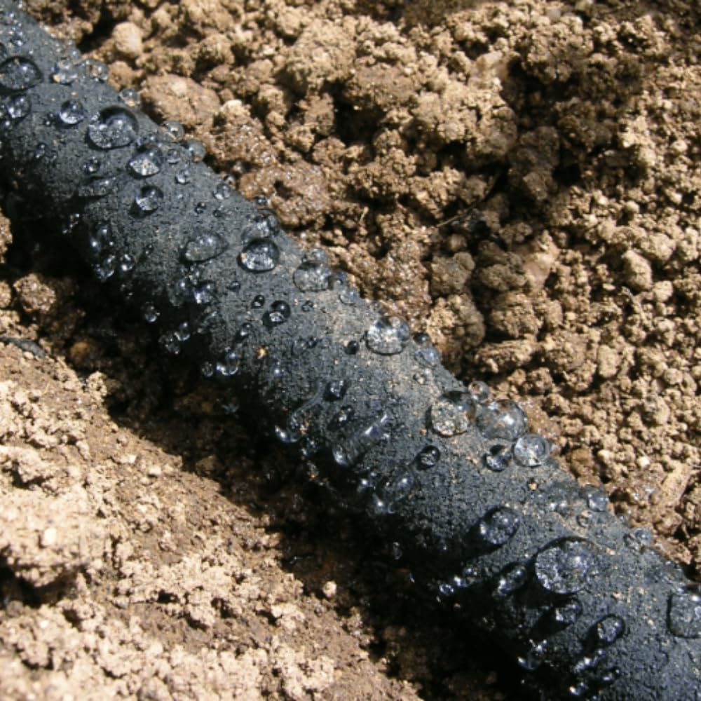 BONERVA | Manguera porosa para jardín | Manguera de riego de bajo flujo para ahorro de agua en jardinería | Jardinería sostenible | 12,5mm interior (100 Metros Rollo)