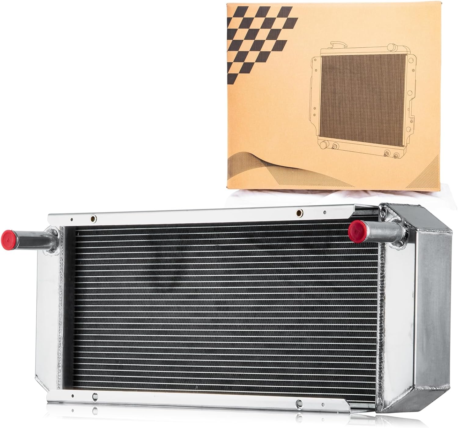 3 Rows Radiator For Bobcat Skid Steer S130 653 751 753 763 7753 666384