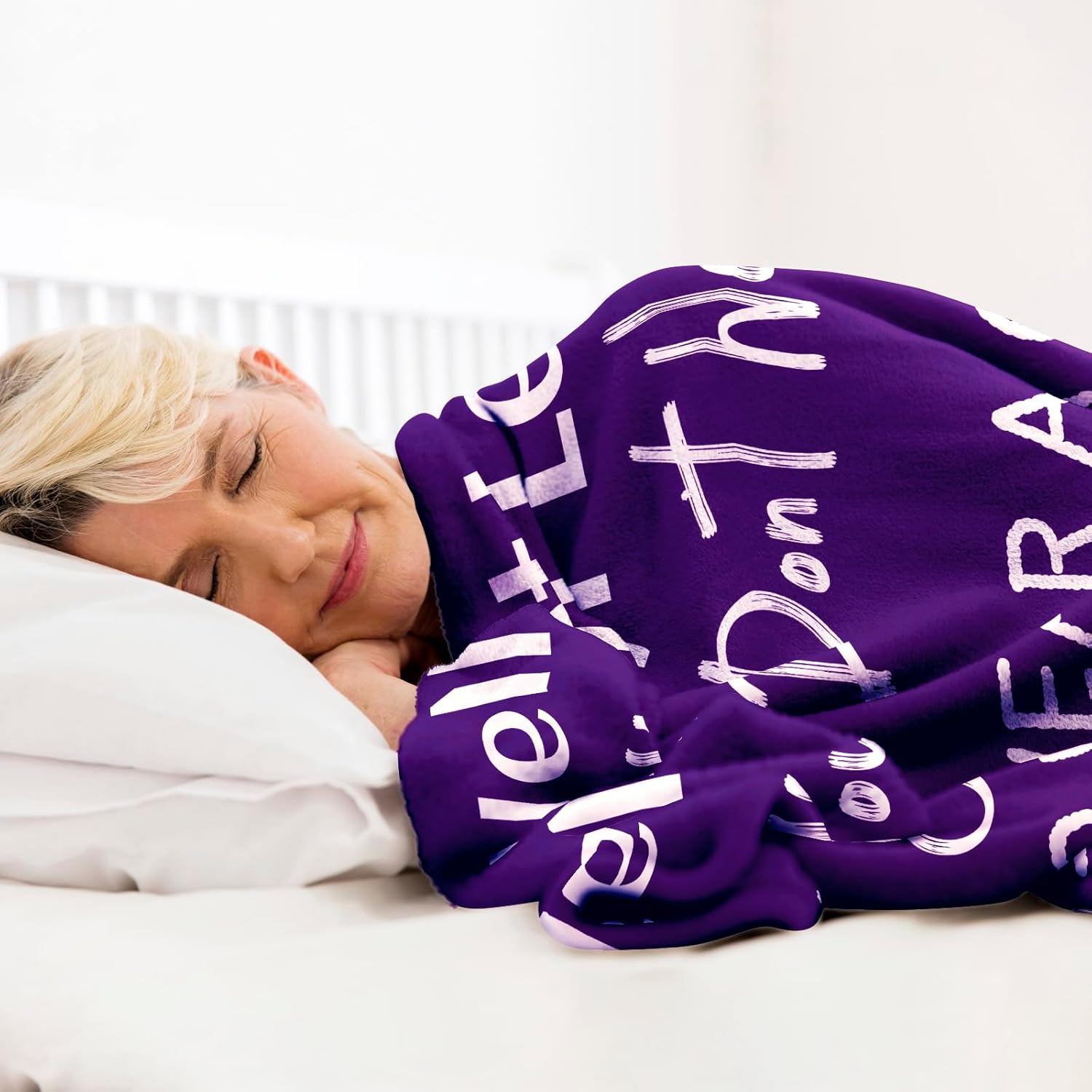 Get Well Gifts for Women, Get Well Gifts for Women After Surgery, Recovery Gift for Woman After Surgery, Feel Better/Get Well Soon Gift for Teenage Girls/Kids, Funny Get Well Throw Blanket 60"x50" - Image 3