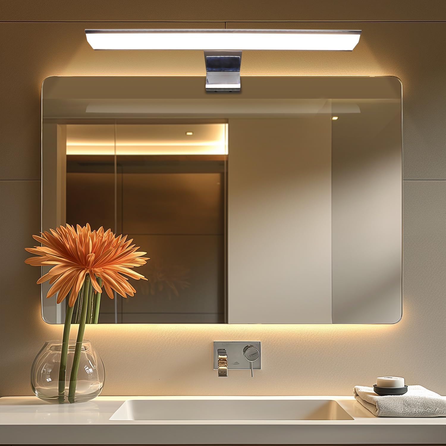 LED tükör lámpa részletei és jellemzői
