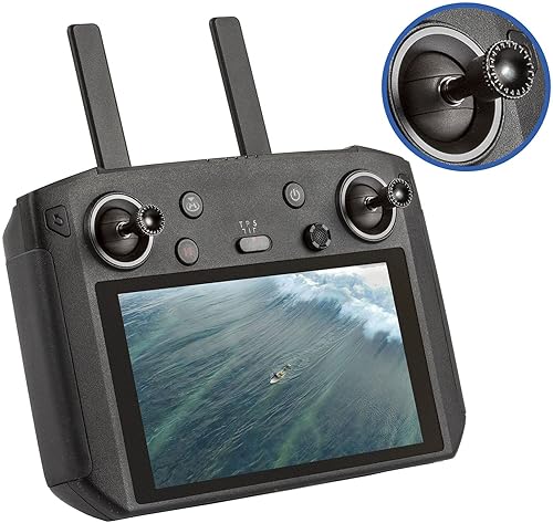 Miniatura 4 de Ultimaxx Joysticks de aluminio para Mavic 3Mini 2Mavic Air 2Air 2Air 2SMavic 2 para control remoto inteligente (negro 2PK)