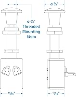 Vista 7 de Seachoice Interruptor Push-Pull de 2 posiciones, apagado/encendido