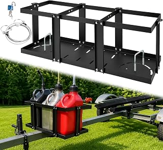 Gas Can Holder for Trailer