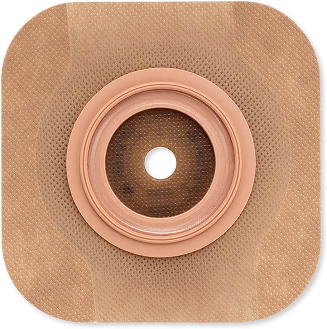 11402 CeraPlus Convex Skin Barrier, 5 Pack, Cut-to-Fit Up to 1” – 1-3/4” Flange, Ostomy Skin Barrier, Ostomy Supplies