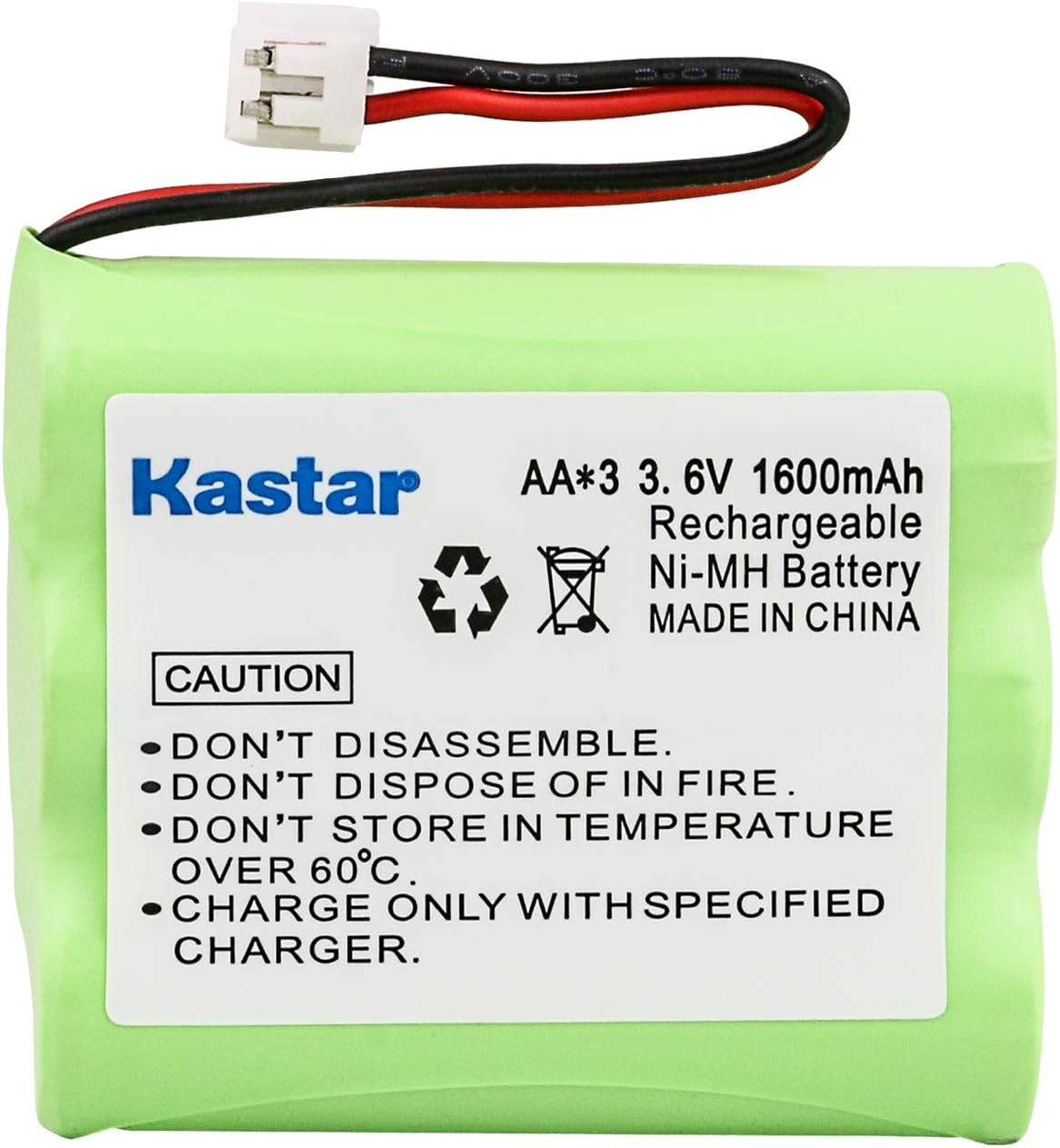 Kastar Cordless Phone Battery for V-TECH 80-5071-00-00 AT&T 3300 3301 6100 6200 Radio Shack 23-298 23-9107 43-1089 43-1097A Again & Again STB-912 STB912 CLT-9915 80-5071-00-00 1160 1256 1412 E1126
