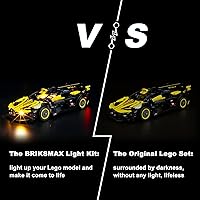 Vista 6 de BRIKSMAX Kit de iluminación LED para LEGO-42151 Bugatti Bolide - Compatible con el modelo de bloques de construcción Lego Technic - No incluye juego