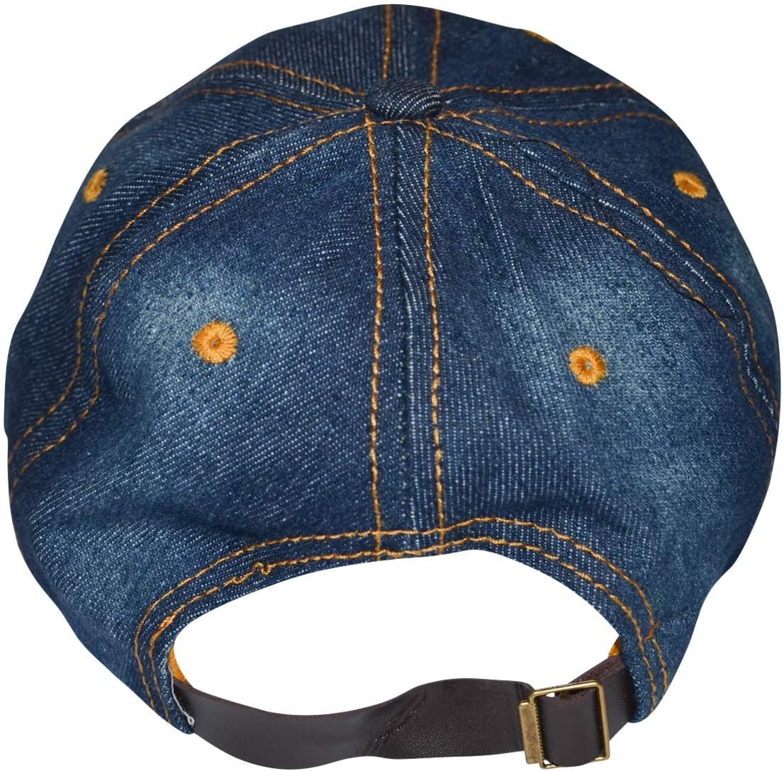 Popfizzy Bling Hat for Women and Girls, Fun Rhinestone Baseball Cap, Bejeweled Distressed Denim Hat, Bling Gifts for Women - Image 5