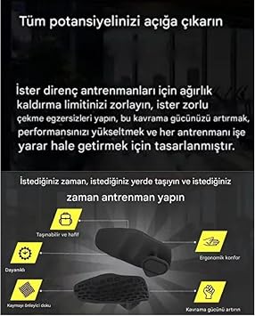 Mingodan Ergonomik Fitness El Koruyucu, Avuç İçi Koruma Dambıl Fitness Ağırlık Kavrama Pedi Kondisyon, Barfiks, Siyah Kaymaz Yüzeyli, Halter ve Ağırlık Çalışmaları için, Dayanıklı Spor Ekipmanı
