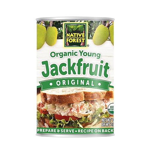 Native Forest Organic Young Jackfruit – Jackfruit orgánica joven enlatada, jackfruit enlatado, jackfruit orgánica, sustituto de carne vegano – 14