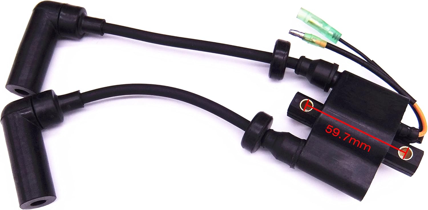Outboard Engine 339-879147T71 Ignition Coil for Mercury Quicksilver 10HP 15HP 20HP / 5040649 for Evinrude Johnson OMC BRP / 3BJ-06040-0 3BJ060400 3BJ060400M for Nissan Tohatsu Boat Motor