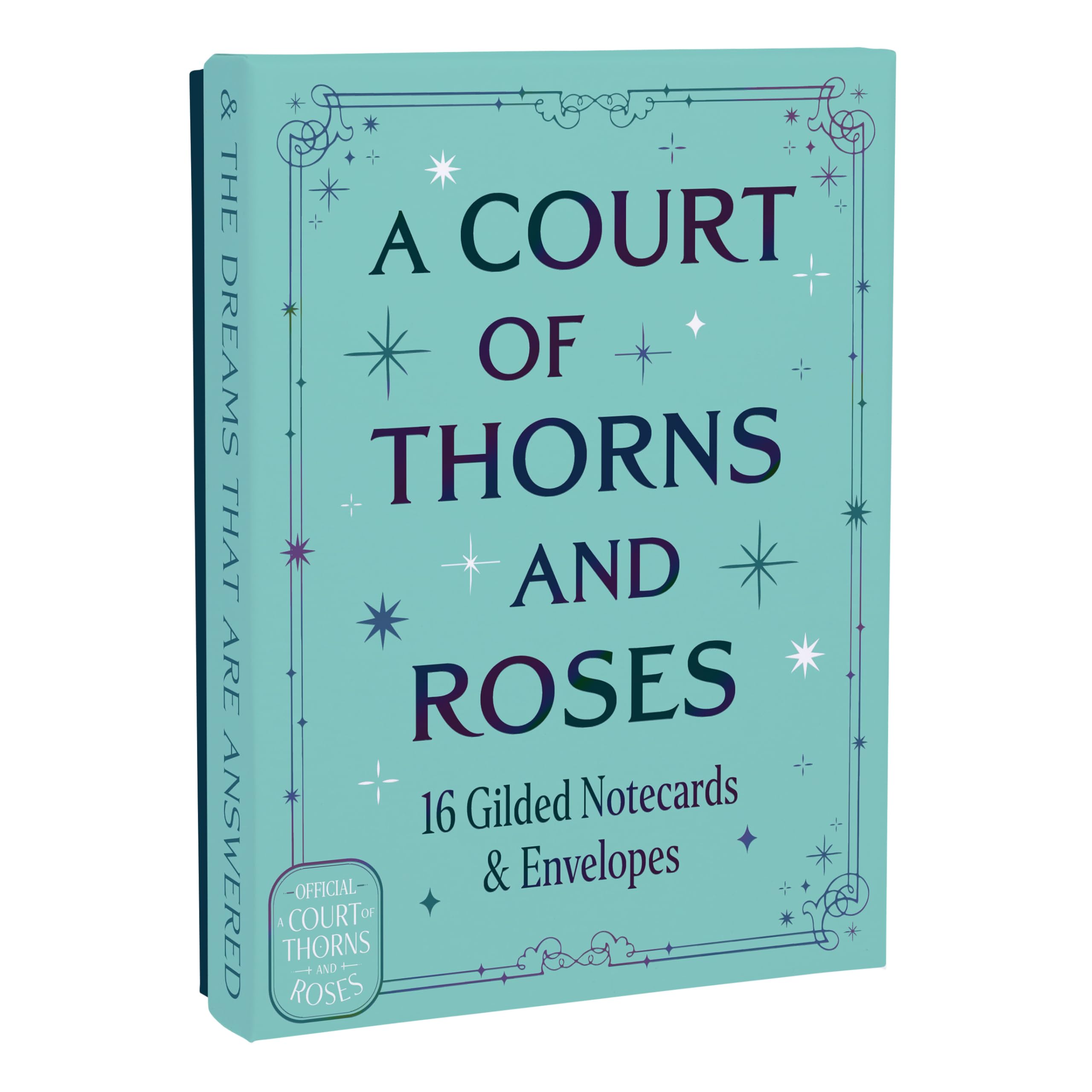 A Court of Thorns and Roses: Gilded Notecards: 16 Notecards & Envelopes--from the ACOTAR Collection (Sarah J. Maas)