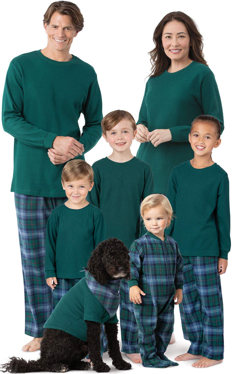 pajamagram Family Christmas Pajamas Set - Cotton Flannel, Plaid-picture-45