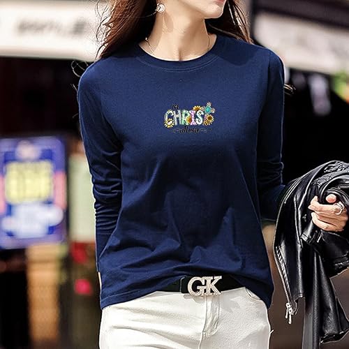 Miniatura 5 de Calcomanías termoadhesivas de Jesús Dios, 8 unidades, palabras de bendición del Señor, calcomanías de transferencia de calor, lavables, apliques de