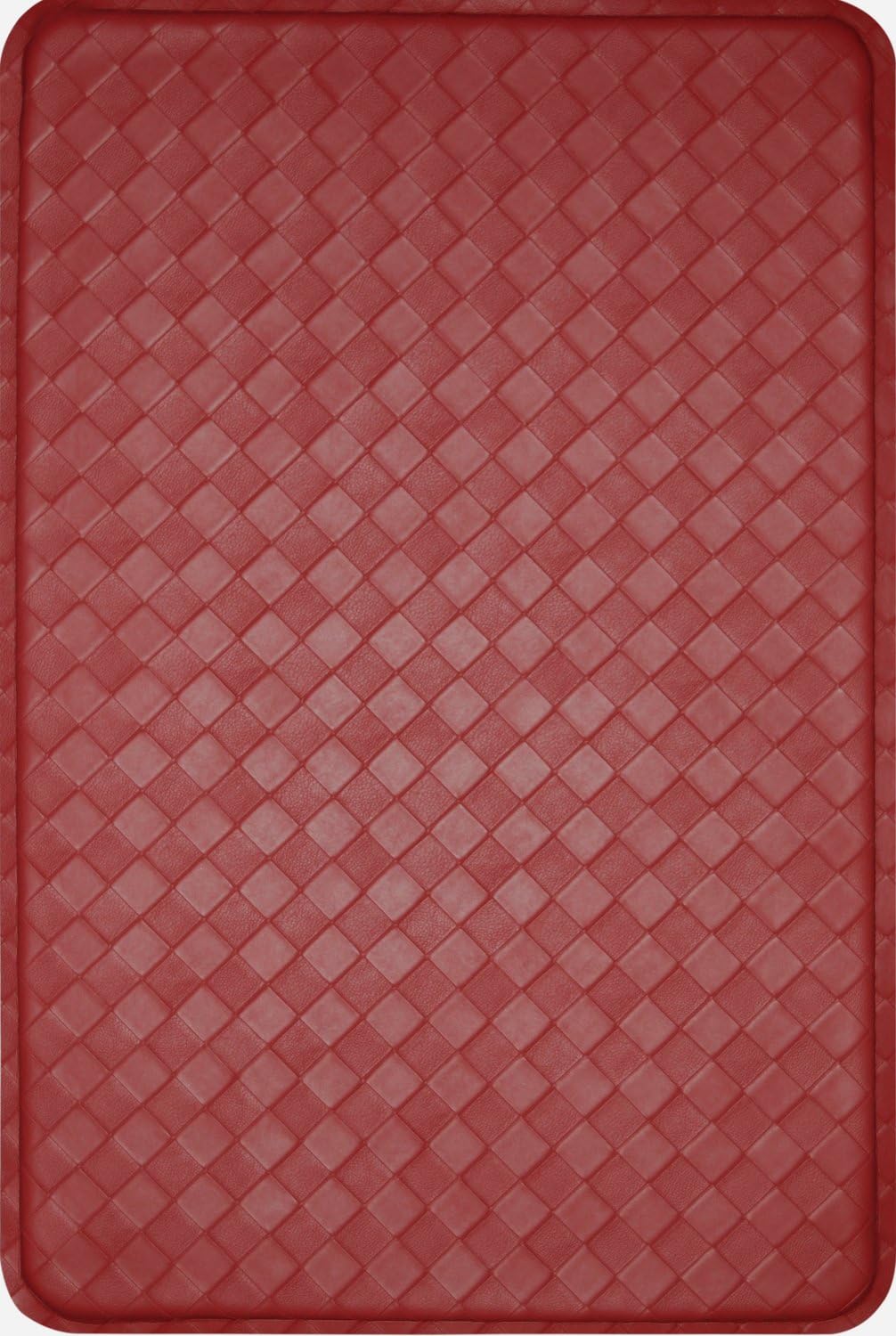 Home Dynamix Feel at Ease Mat Size: 24" x 36'', Color: Red