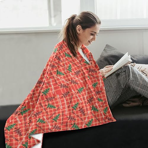 Miniatura 6 de Christmas Tree Pattern Illustration Throw Blanket, Ultra-Soft Ultra-Soft Throws for Picnic, Camping, Living Room, Spring Blanket, 60"x90"