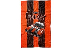 Trevco Chevrolet Camaro Stripes Fleece Blanket (36" x 58")