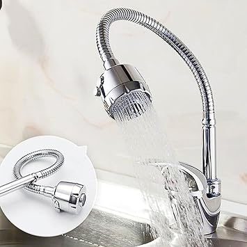 Busstier Movable Rotatable Hose Faucet End Two-Function Water Saving and Flexible Design Modern Use